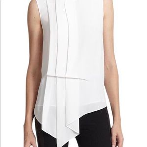 BCBG MAXAZRIA SLEEVELESS BLOUSE M